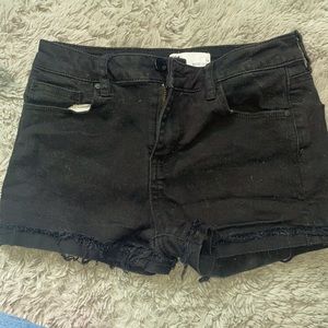 Black Malibu shorts
